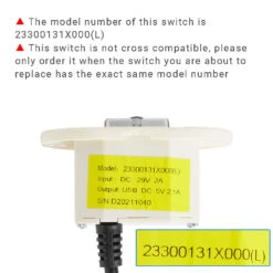 23300131X000(L) Five Button Switch For Power Recliner Or Lift Chair With USB 8 23300131X000(L) Five Button Switch For Power Recliner Or Lift Chair With USB -Power Adapter Store 0395