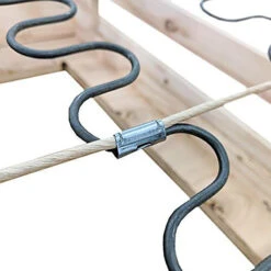 Saggy Sofa Repair Kit Zig-Zag Spring Paper Wrapped Balance Wire 33ft + 40 Clips -Power Adapter Store 11079712976 1201808601