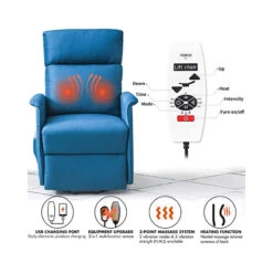 Replacement Remote Controller For Recliner Lifting Chair With Vibration Massage & Heat -Power Adapter Store 20201218104904