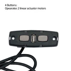KDH120-007 4 Button Switch For Power Recliner Or Lift Chair With USB Port And 5 Pin Plugs -Power Adapter Store 2 aca06783 a649 469d a4d9 7801c89cd059