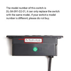 DL-SK-091-D2-01 5 Button Switch For Recliner Lift Chair -Power Adapter Store 3X4A1984