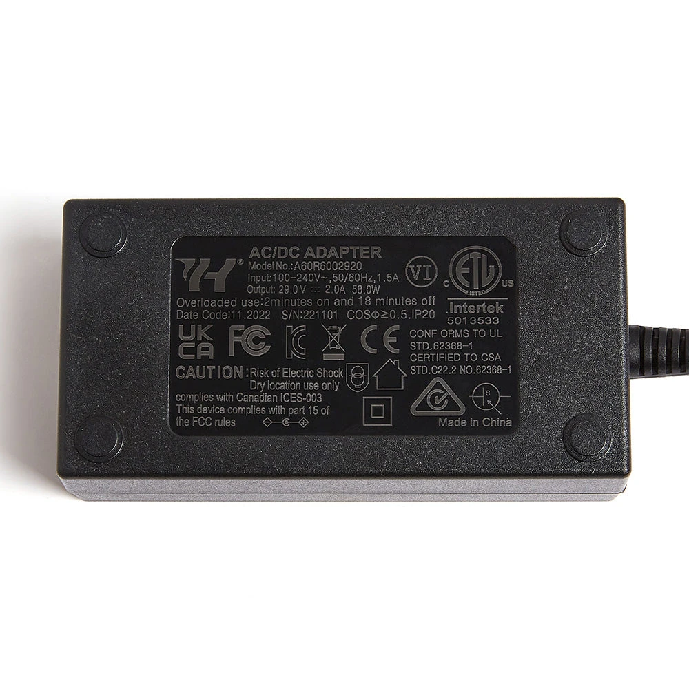 29V Single Pin Recliner Power Cord/Adapter 5.5*2.5mm Male DC Plug 29V 2A 5 29V Single Pin Recliner Power Cord/Adapter 5.5*2.5mm Male DC Plug 29V 2A - Image 3