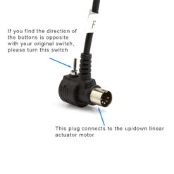 EMoMo RemoP40C2L 3 Button Switch With USB Charging Port -Power Adapter Store 3X4A2062