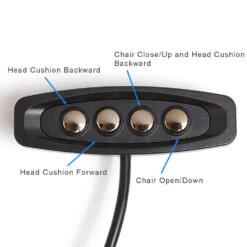 23300235X000 4 Button Switch For Power Recliner Or Lift Chair -Power Adapter Store 3X4A2125