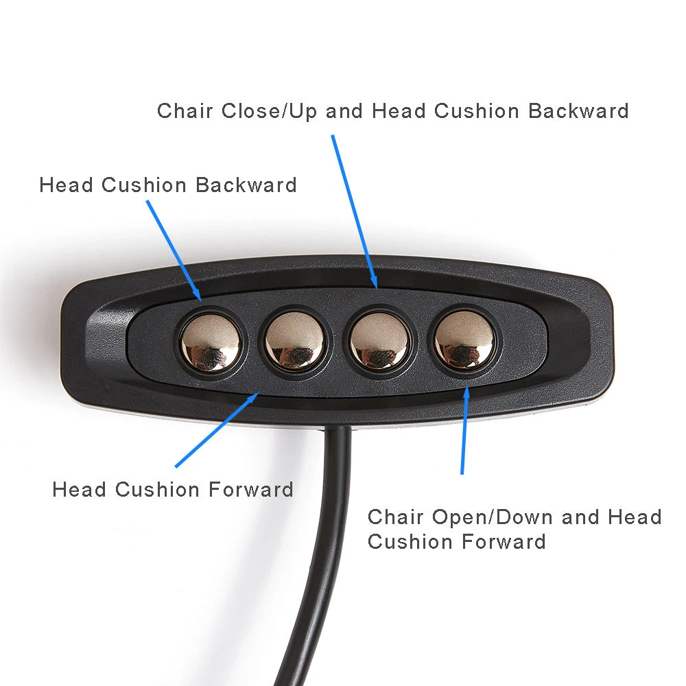 23300236X000 4 Button Switch For Power Recliner Or Lift Chair 6 23300236X000 4 Button Switch For Power Recliner Or Lift Chair - Image 4