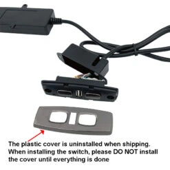 KDH120-007 4 Button Switch For Power Recliner Or Lift Chair With USB Port And 5 Pin Plugs -Power Adapter Store 3 2c34f3a0 f9f1 414b 98f3 4976e1fb73e8