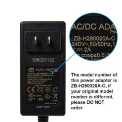 ZB-H290020A-C Power Supply For Motion Furniture 29V 2A 90° 2 Prong Plug -Power Adapter Store 3 6645868d 4296 4f5e 809c 19355728c1e7