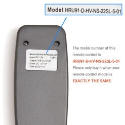 HRU91-D-HV-NS-22SL-5-01 11 Button Remote Controller -Power Adapter Store 3 ec0e1c12 d21a 4726 877b 5229a6320d3a