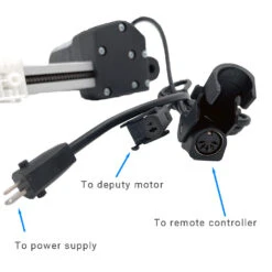 EMoMo 3MTR 3MR157-203T Linear Actuator For Recliner/lift Chair -Power Adapter Store 48CBA361B6E5F100F5506B385874F815