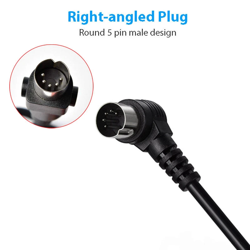 Right Angled 2 Button Remote Controller For Riser Recliner Lift Chair W/ Round 5 Pin Plug 6 Right Angled 2 Button Remote Controller For Riser Recliner Lift Chair W/ Round 5 Pin Plug - Image 4