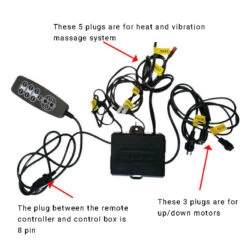 MLSK91-A1 Remote Controller For Recliner Chairs 11 Buttons 8 Pin Plug W/USB & Control Box -Power Adapter Store 4 8b1064ad 7f8f 4bb2 989d ea8486087424