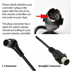 Universal 4 Buttons 5 Pin Remote Controller For Lift Chair Sofa Power Recliner -Power Adapter Store 66a3917ccb10dd9c0a898ae19292a86d