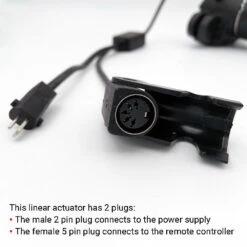 Kaidi KDYJT006-44 Linear Actuator Motor For Recliner -Power Adapter Store 9BD2695DEF8FB3FEA0D02E416DA2DA18