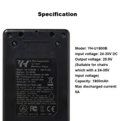 Universal Recliner Battery Pack 24V/29V 1800mAh Rechargable -Power Adapter Store IMG 1011