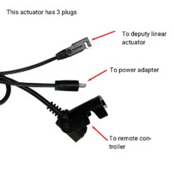 Kaidi KDYJT013-137 Linear Actuator Motor Assembly -Power Adapter Store IMG 4171