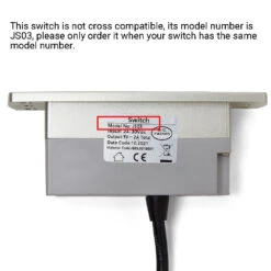 JS03 2 Button Switch For Recliner/Lift Chair W/USB -Power Adapter Store IMG 6137