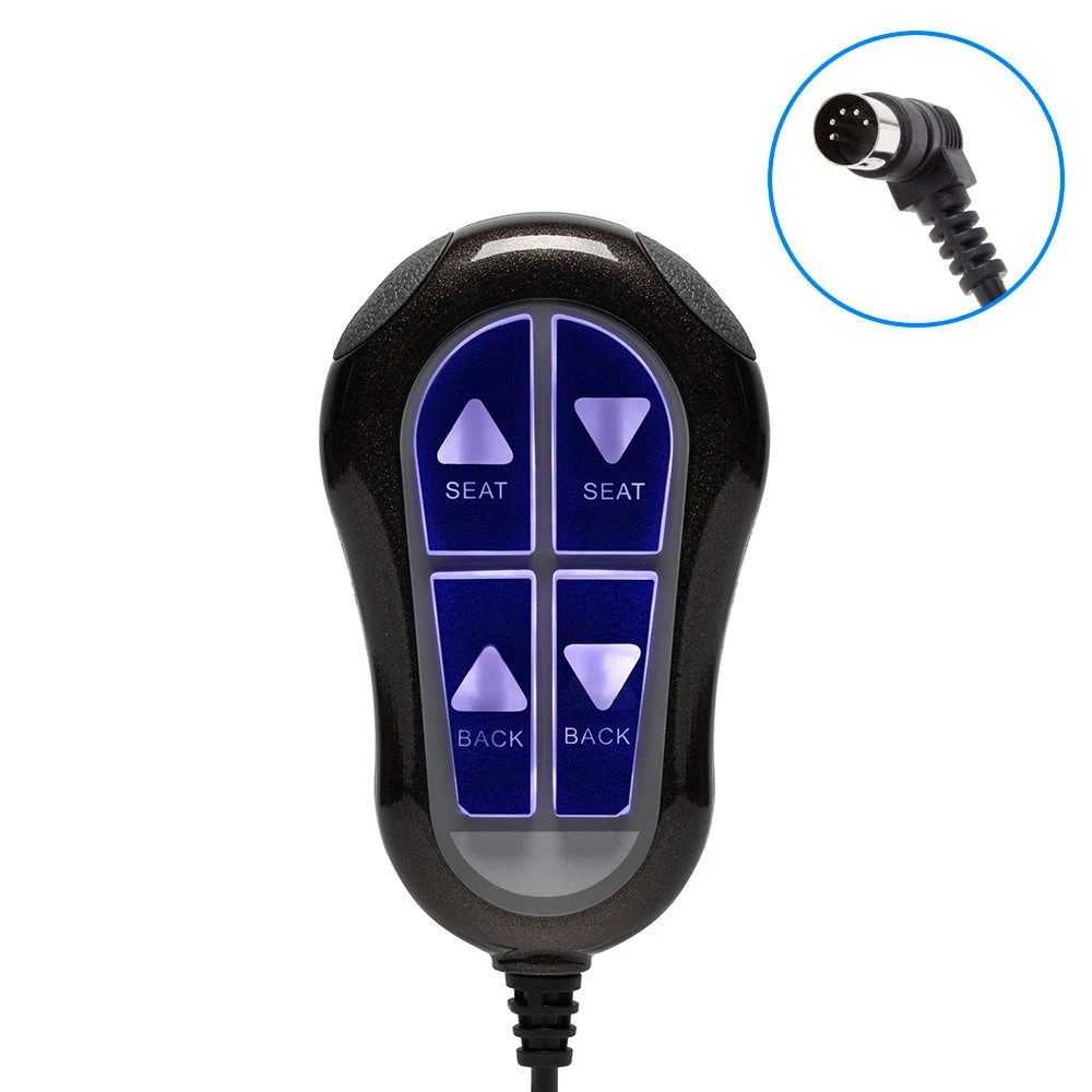 4 Button Remote Controller With 90° 5 Pin Plugs For Power Recliner Or Lift Chairs 3 4 Button Remote Controller With 90° 5 Pin Plugs For Power Recliner Or Lift Chairs