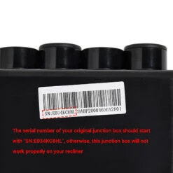 EMoMo Heat And Vibration Massage Junction Box For Recliner SN:E034KC8HL -Power Adapter Store IMG 9802