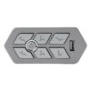 EMoMo 7 Button Switch For Sofa With ITable406TRLWD Control Panel -Power Adapter Store Left
